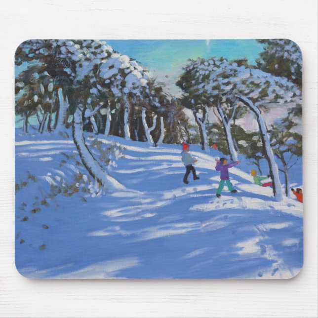 Winter Ladmanlow Derbyshire 2013 Mouse Pad (Front)