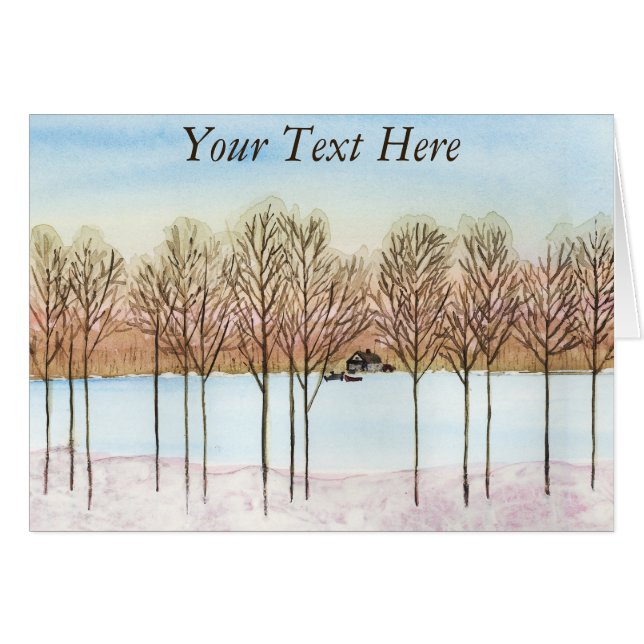 Winter Lake (Front Horizontal)