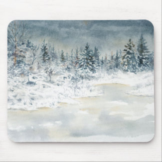 Winter Lake Mousepad