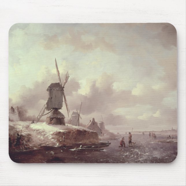 Winter Landscape 3 Mouse Pad (Front)