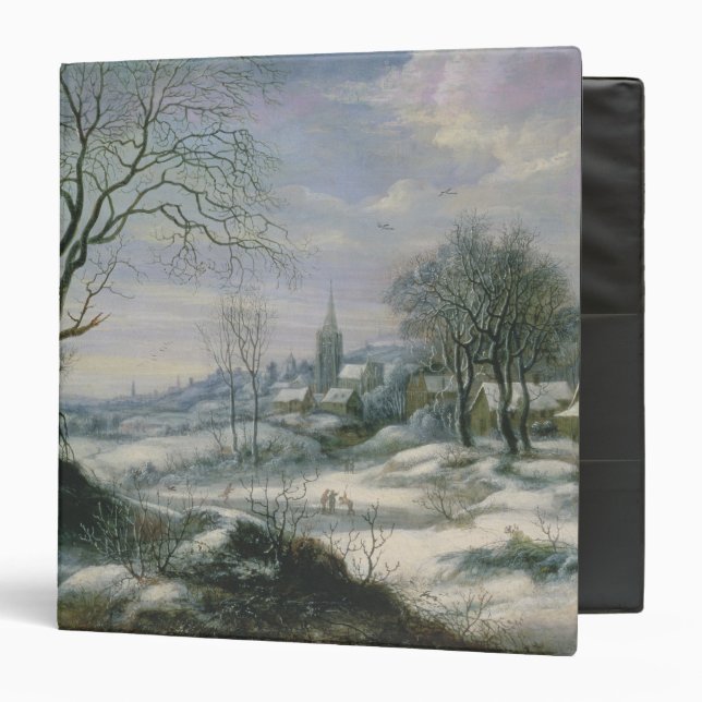 Winter landscape binder (Front/Inside)