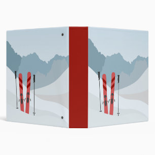 Winter landscape binder