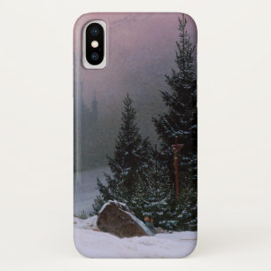 Winter Landscape (by Caspar David Friedrich) Case-Mate iPhone Case