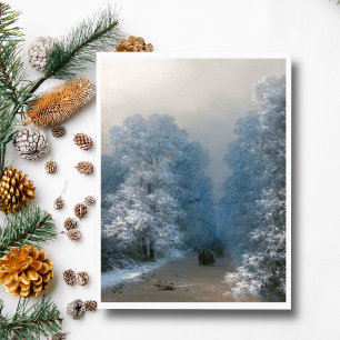 Winter landscape by Ivan Aivazovsky Postcard