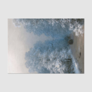 Winter landscape by Ivan Aivazovsky Tissue Paper