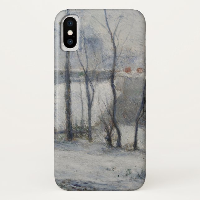 Winter Landscape (by Paul Gaugin) Case-Mate iPhone Case (Back)