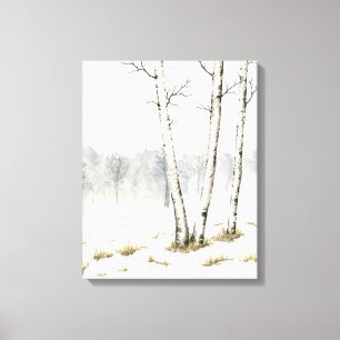 Winter Landscape Canvas Print