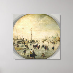 Winter Landscape Canvas Print