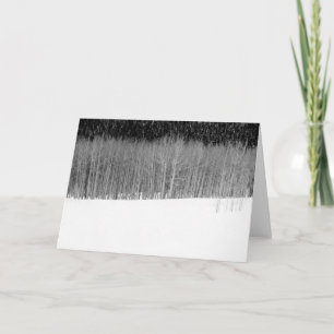 winter landscape card