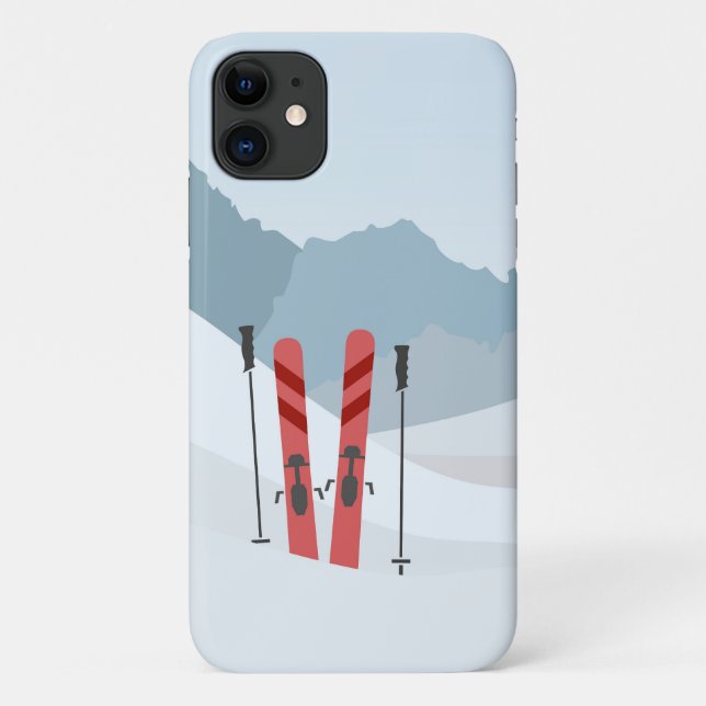 Winter landscape Case-Mate iPhone case (Back)