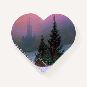 Winter Landscape Caspar David Friedrich Notebook
