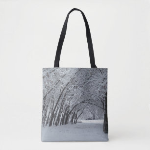Winter Landscape Custom All-Over-Print Tote Bag