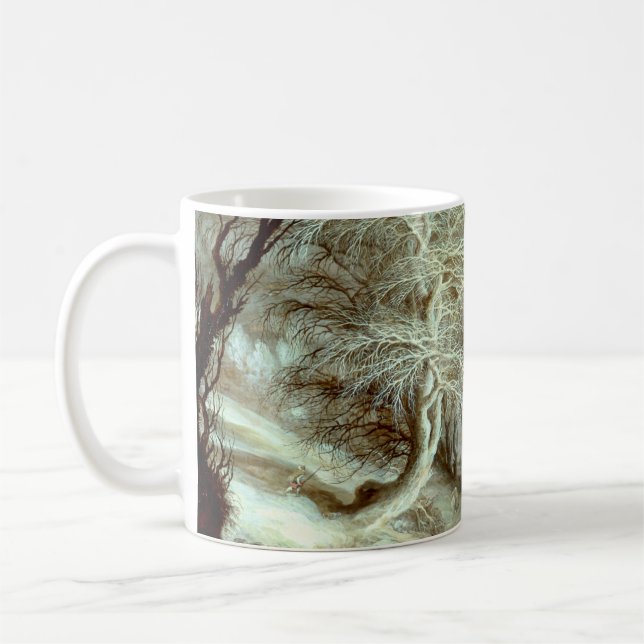Winter Landscape Gijsbrecht Leytens Coffee Mug (Left)