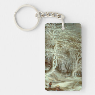 Winter Landscape Gijsbrecht Leytens Keychain