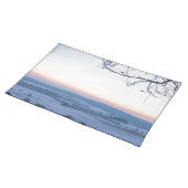 Winter landscape in Germany in the morning Placemat (On Table)