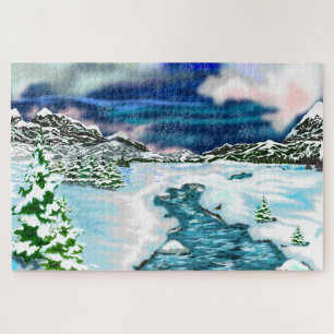 Winter Landscape Jigsaw Puzzle