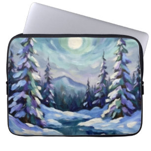Winter Landscape Laptop Sleeve