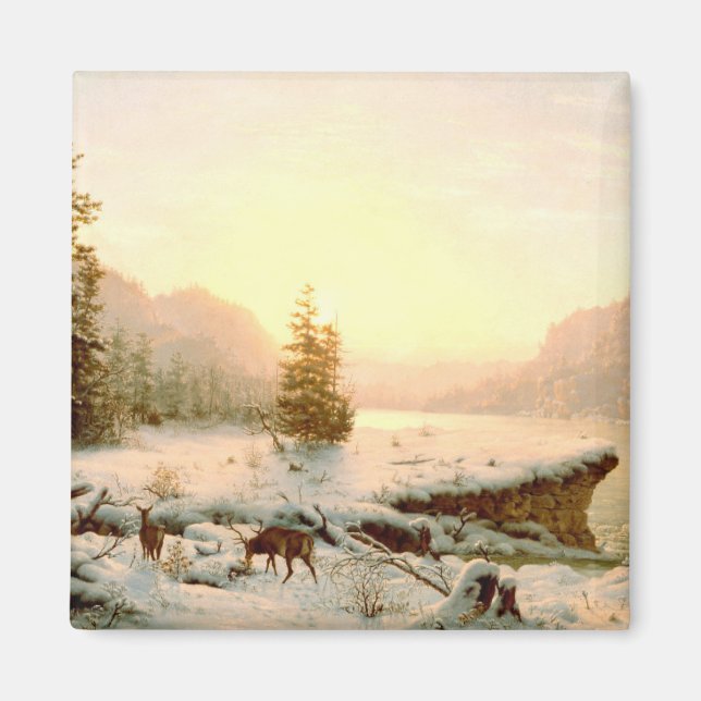Winter Landscape  Magnet (Front)