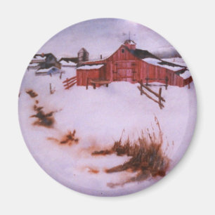 Winter Landscape Magnet
