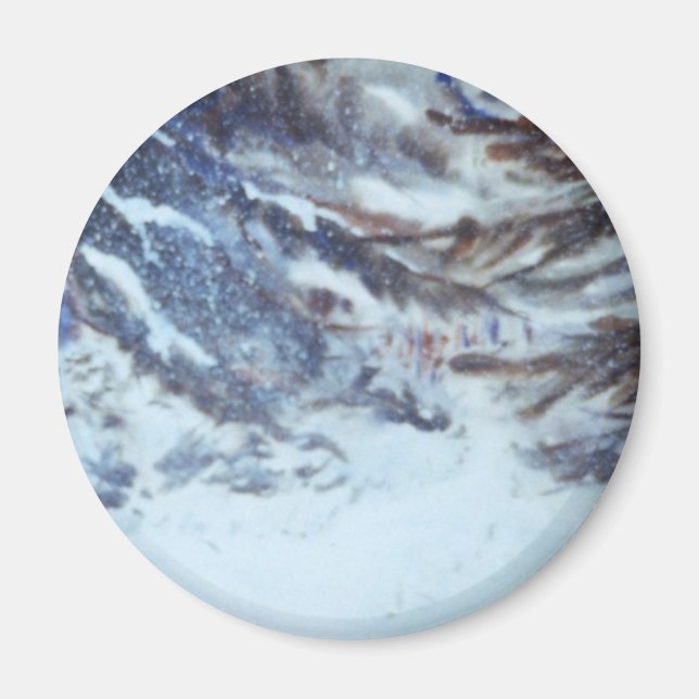 Winter Landscape Magnet (Front)