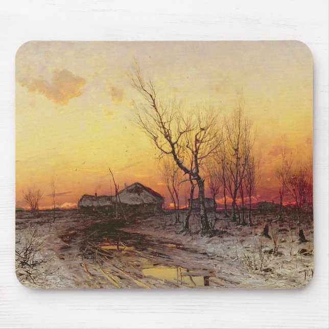 Winter Landscape Mouse Pad (Front)