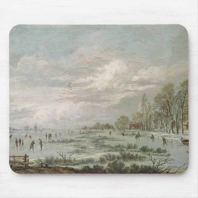 Winter Landscape Mouse Pad (Front)