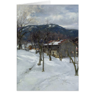 Winter landscape near Kutterling, 1899