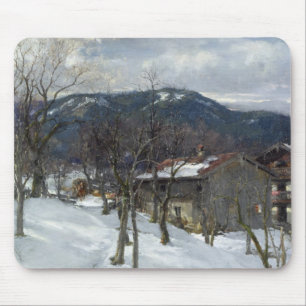 Winter landscape near Kutterling, 1899 Mouse Pad