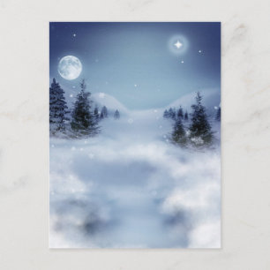 Winter Landscape Postcard
