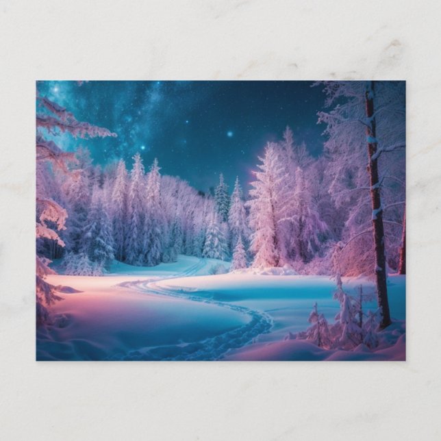 Winter Landscape Postcard (Front)