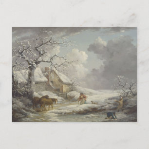 Winter Landscape Postcard