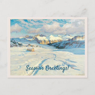 Winter Landscape  Postcard