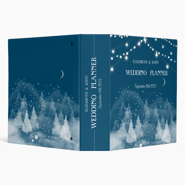 Winter Landscape Snow Binder (Background)