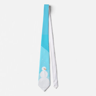 Winter landscape tie