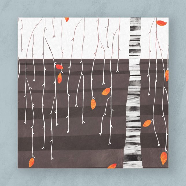 Winter Landscape Tree Art Canvas Print (Creator Uploaded)