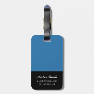 Winter Light Luggage Tag