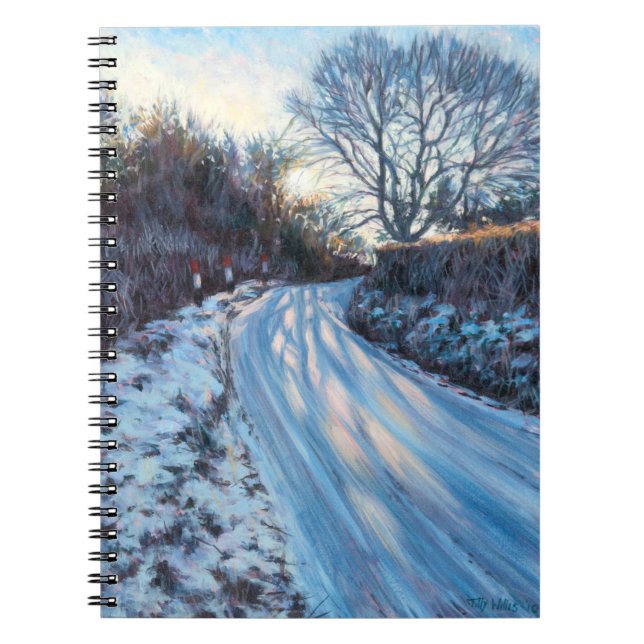 Winter Light Notebook (Front)
