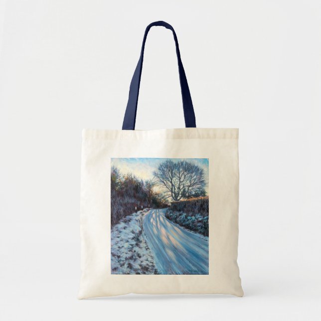 Winter Light Tote Bag (Front)