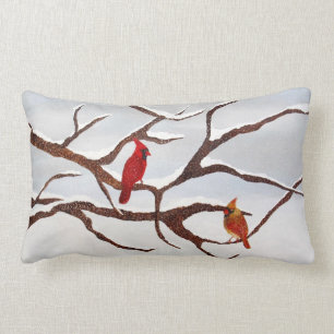 Winter Lumbar Pillow