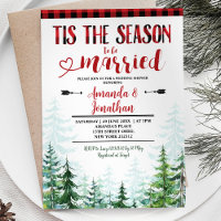 Winter Lumberjack Tis the Season to Be Married