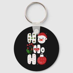 Winter Magic Design Retro Winter Christmas Vector Keychain
