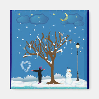 Winter Magic Magnet