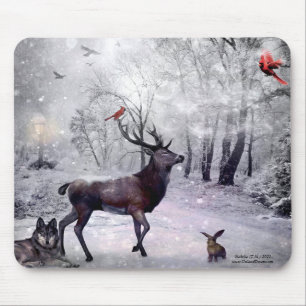 Winter Magic Mouse Pad