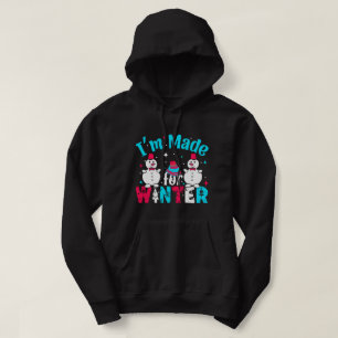 Winter Magic Retro Christmas design Hoodie