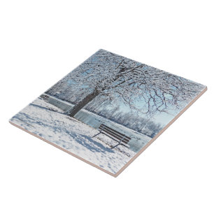 WINTER MAGIC/SNOW-COVERED PARK TILE