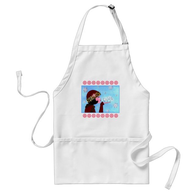 "Winter Magic" Standard Apron (Front)