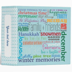 Winter Memories Photo Binder