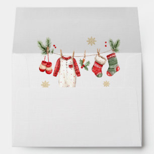 Winter Merry Christmas Nutcracker Ballet WEnvelope Envelope