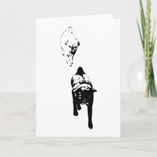 Winter Message, Bold Duo Card