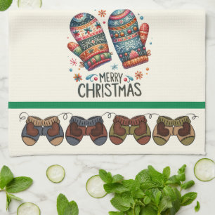 Winter Mittens  Kitchen Towel